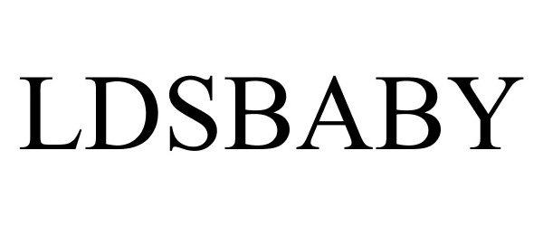 Trademark Logo LDSBABY