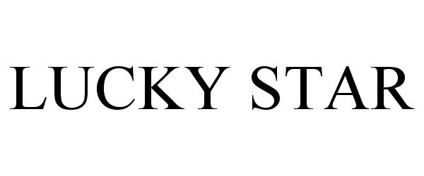 Trademark Logo LUCKY STAR