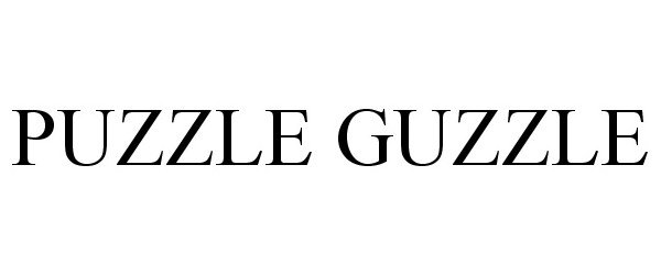 Trademark Logo PUZZLE GUZZLE