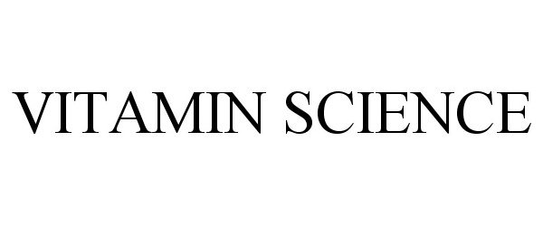 Trademark Logo VITAMIN SCIENCE