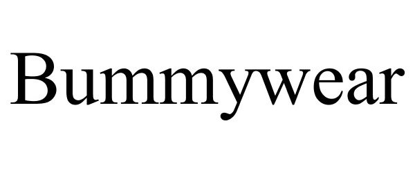 Trademark Logo BUMMYWEAR