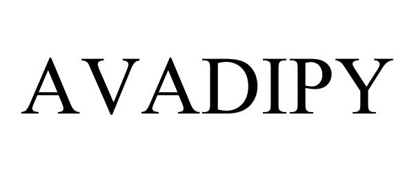 Trademark Logo AVADIPY