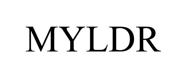 Trademark Logo MYLDR