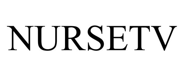 Trademark Logo NURSETV