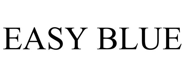 Trademark Logo EASY BLUE