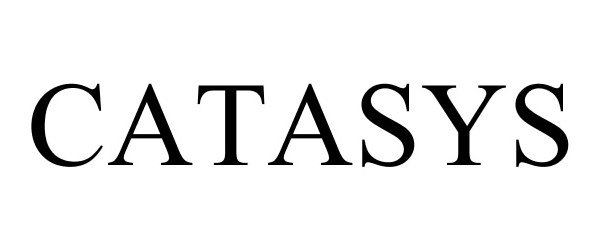 Trademark Logo CATASYS