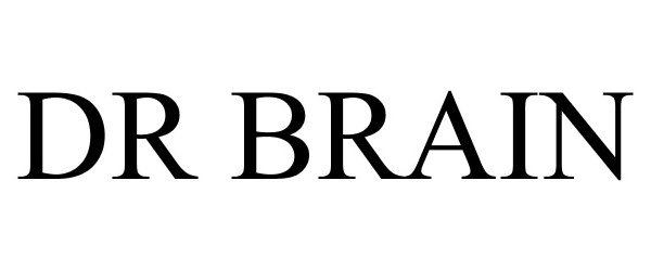 Trademark Logo DR BRAIN