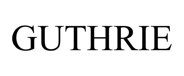 Trademark Logo GUTHRIE