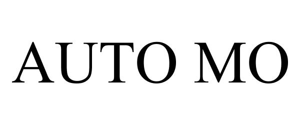 Trademark Logo AUTO MO