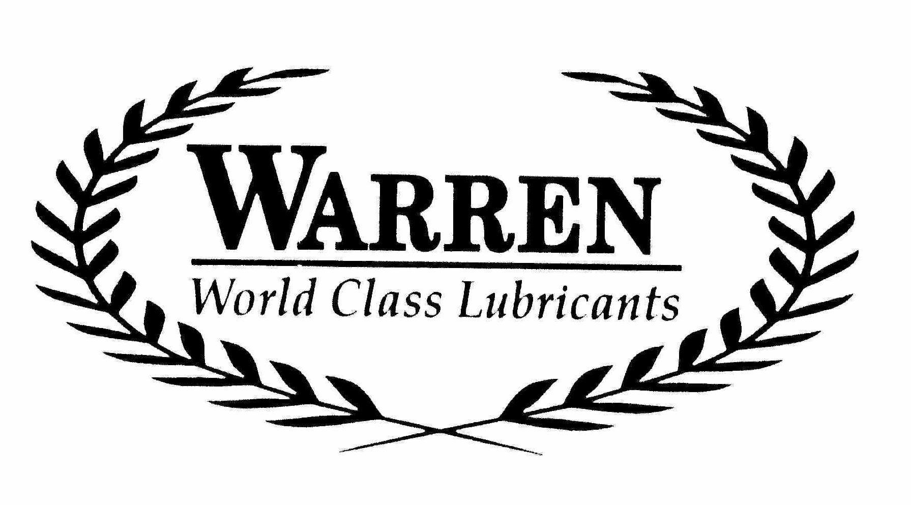  WARREN WORLD CLASS LUBRICANTS