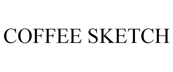 Trademark Logo COFFEE SKETCH