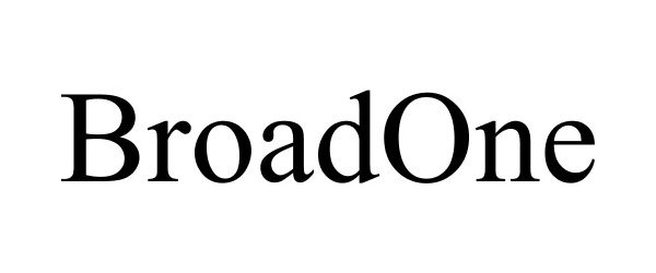 Trademark Logo BROADONE