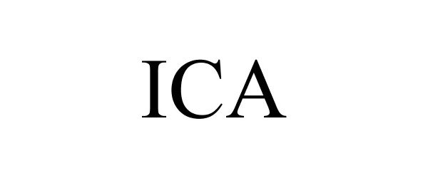 Trademark Logo ICA