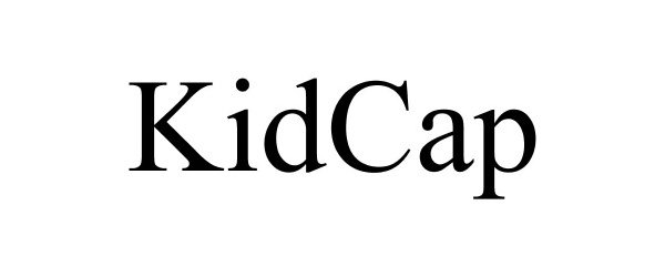 Trademark Logo KIDCAP