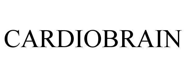 Trademark Logo CARDIOBRAIN