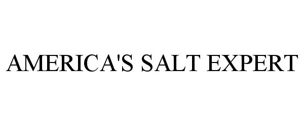 AMERICA'S SALT EXPERT