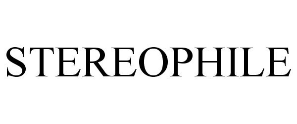 Trademark Logo STEREOPHILE