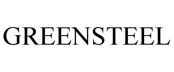 Trademark Logo GREENSTEEL