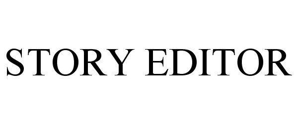 Trademark Logo STORY EDITOR