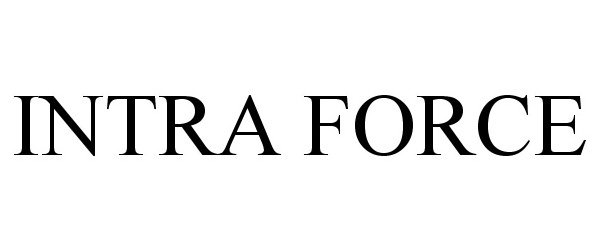 Trademark Logo INTRA FORCE