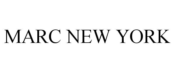 Trademark Logo MARC NEW YORK