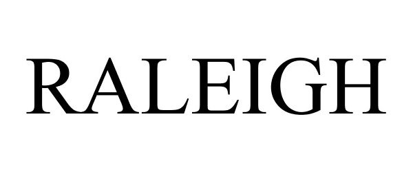 Trademark Logo RALEIGH