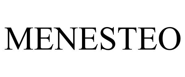Trademark Logo MENESTEO
