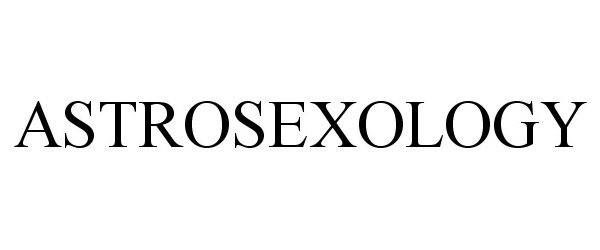 Trademark Logo ASTROSEXOLOGY