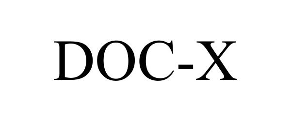 Trademark Logo DOC-X