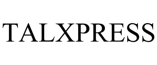 Trademark Logo TALXPRESS