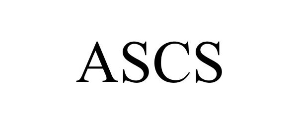 Trademark Logo ASCS