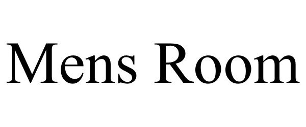 Trademark Logo MENS ROOM