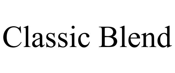 Trademark Logo CLASSIC BLEND