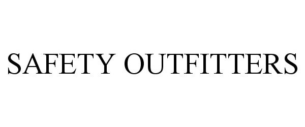 Trademark Logo SAFETY OUTFITTERS