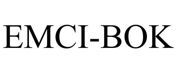 Trademark Logo EMCI-BOK