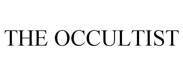  THE OCCULTIST