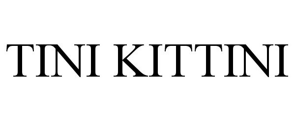 Trademark Logo TINI KITTINI