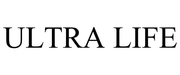 Trademark Logo ULTRA LIFE