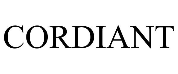Trademark Logo CORDIANT