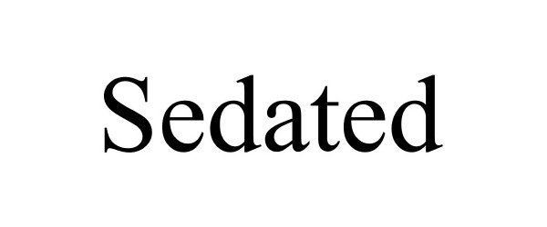 Trademark Logo SEDATED