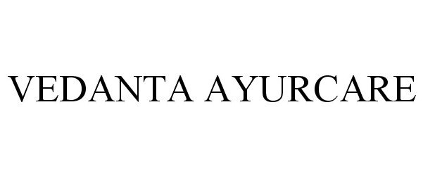  VEDANTA AYURCARE