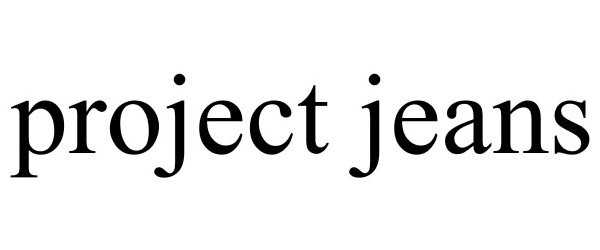  PROJECT JEANS