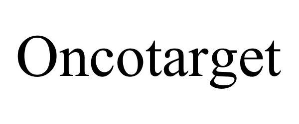 Trademark Logo ONCOTARGET