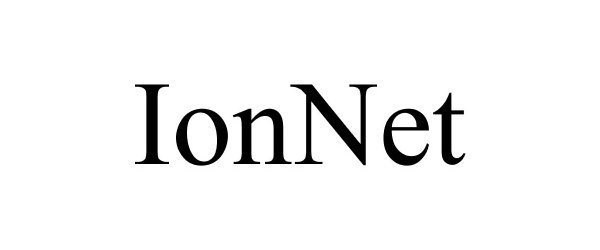 Trademark Logo IONNET