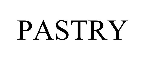 Trademark Logo PASTRY