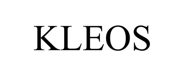 Trademark Logo KLEOS