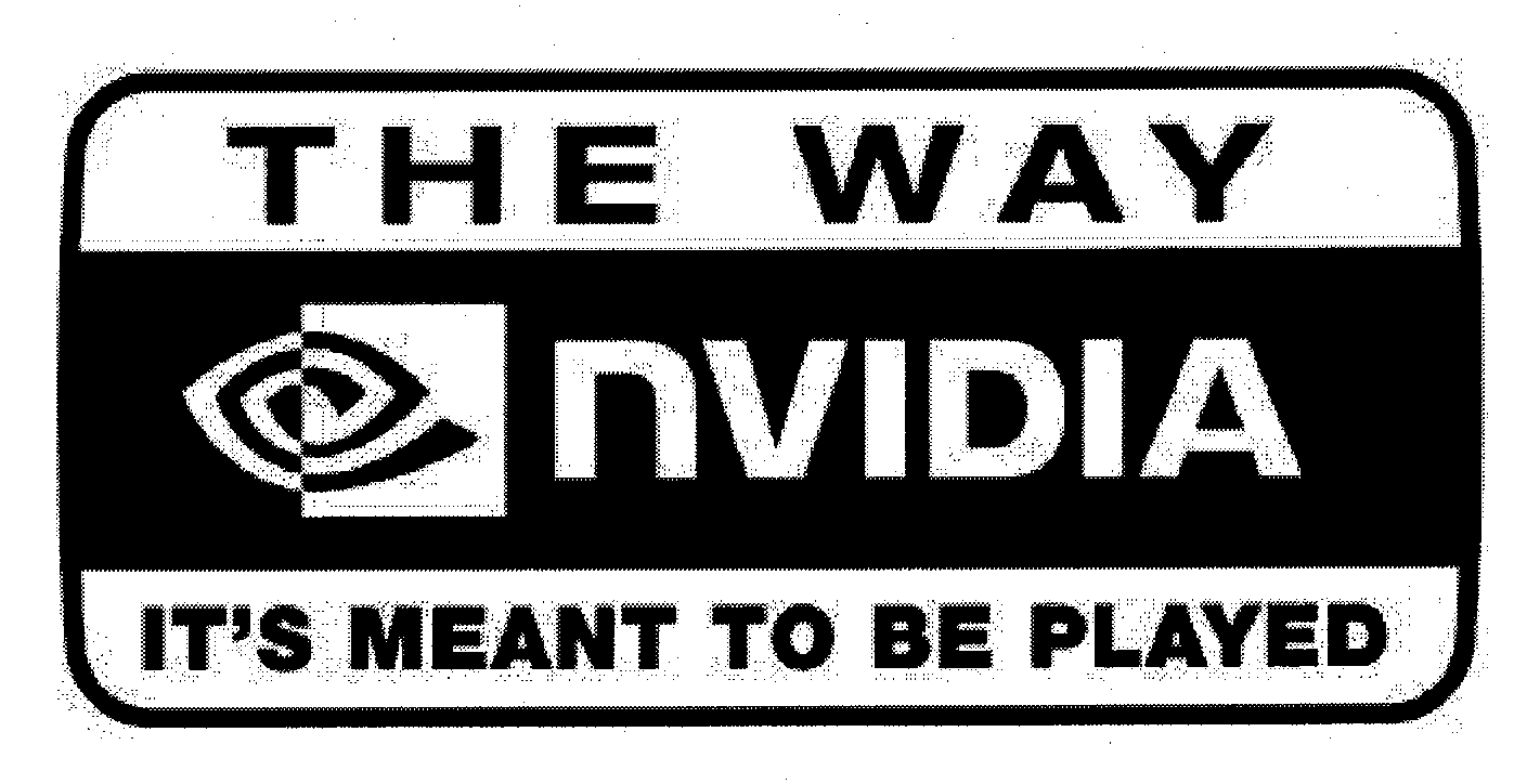 NVIDIA THE WAY IT'S MEANT TO BE PLAYED