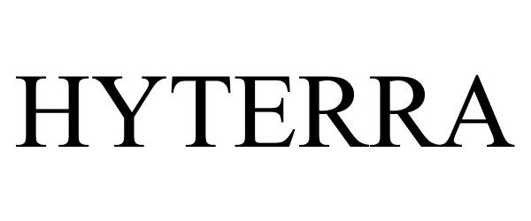 Trademark Logo HYTERRA