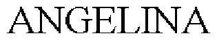 Trademark Logo ANGELINA