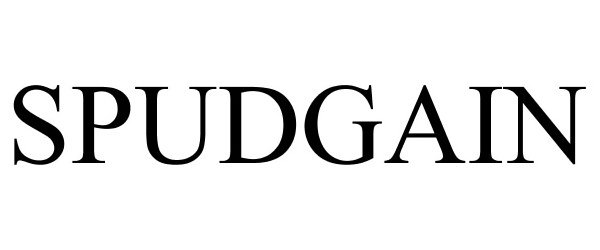 Trademark Logo SPUDGAIN